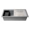 Alfi Brand 33 inch Granite Composite Workstation Single Bowl Drop In Sink w Accessories AB3418SBDI-T - alternate 3